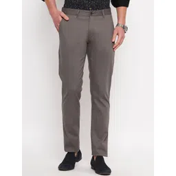 Duke Men Slim Fit Mid-Rise Chinos Trouser-picture-27