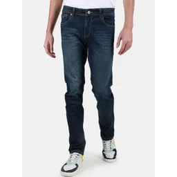 Duke Men Slim Fit Mid-Rise Light Fade Clean Look Cotton Stretchable Jeans-picture-21