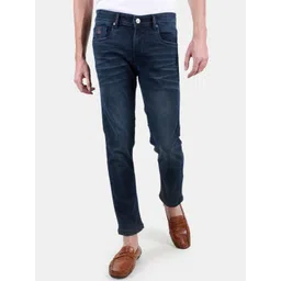 Duke Men Slim Fit Mid-Rise Light Fade Clean Look Cropped Cotton Stretchable Jeans-picture-20