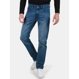 Duke Men Slim Fit Mid-Rise Light Fade Clean Look Stretchable Jeans-picture-20