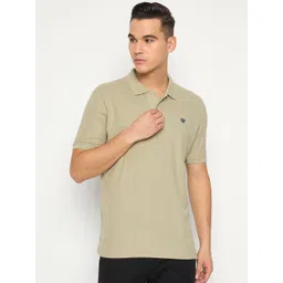 Duke Men Solid Polo Collar Cotton Slim Fit T-shirt-picture-18