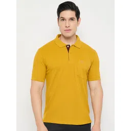 Duke Men Solid Polo Collar Cotton T-shirt-picture-37