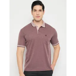 Duke Men Solid Polo Collar Cotton T-shirt-picture-33