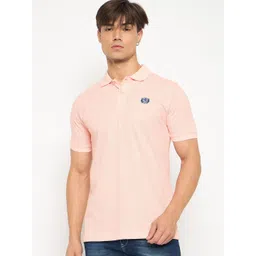 Duke Men Solid Polo Collar T-shirt-picture-35