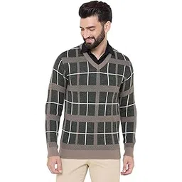 duke Men's Acrylic Blend Casual Pullover Sweater-picture-38
