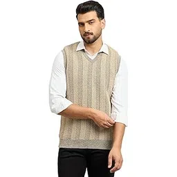 duke Men's Acrylic Blend Modern Sweater Vest-picture-41