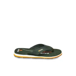 Duke Men's Olive Green Flip Flops-picture-12