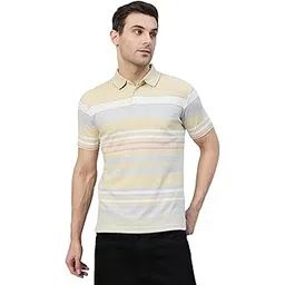 Duke Men's Striped Regular Fit T-Shirt-picture-30