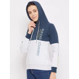 Duke Navy & White Hooded Sweatshirt image 3