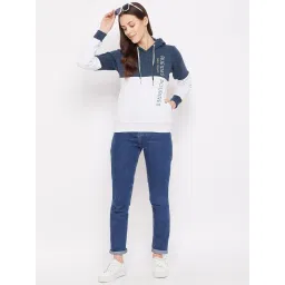 Duke Navy & White Hooded Sweatshirt image 4