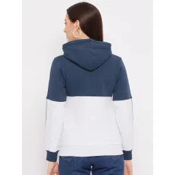 Duke Navy & White Hooded Sweatshirt image 2