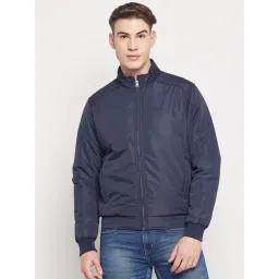 Duke Navy Blue Slim Fit Jacket-picture-26