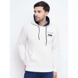 Duke Off White Nap Regular Fit Printed Hooded Sweatshirt-picture-30