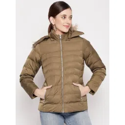 Duke Olive Green Hooded Jacket-picture-39