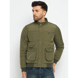 Duke Olive Slim Fit Jacket-picture-36