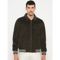 Duke Olive Smart Fit Striped Jacket-picture-14