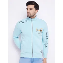 Duke Pastel Blue Hairy Regular Fit Printed Sweatshirt-picture-36