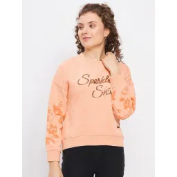 Duke Peach Graphic Print Sweatshirt-picture-16