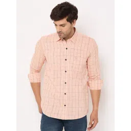 Duke Pink Slim fit Checks Shirt-picture-45