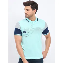 Duke Polo Collar Cotton Slim Fit T-shirt-picture-32