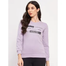 Duke Purple Printed Sweatshirt image 1