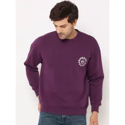 Duke Purple Regular fit Printed Sweatshirt-picture-45