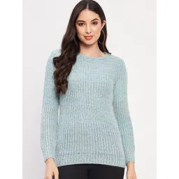 Duke Self Design Cable Knit Acrylic Pullover-picture-33