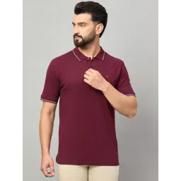 Duke Wine Regular Fit Polo T-Shirt-picture-22