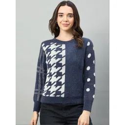 Duke Women Colourblocked Pullover-picture-41