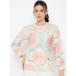 Duke Women Floral Printed Pullover-picture-30