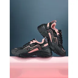 Duke Women Mesh Colourblocked Running Shoes-picture-33