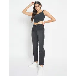 Duke Women Mid-Rise Bootcut Cropped Stretchable Jeans image 5