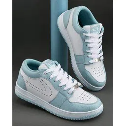 duke Women Perforated Lace-Up Sneakers-picture-17