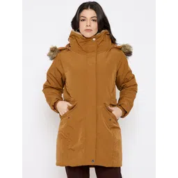 Duke Women Polyester Longline Bomber Jacket-picture-21