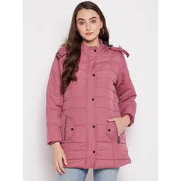 Duke Women Polyester Longline Padded Jacket-picture-41