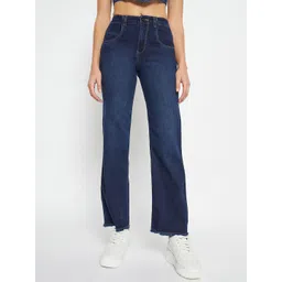 Duke Women Straight Fit Light Fade Clean Look Stretchable Jeans-picture-42