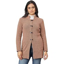 duke Women's Acrylic Blend Modern Cardigan Sweater-picture-22