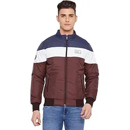 duke Stardust Men Full Sleeve Bomber Jacket image 1