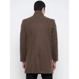 duke Tweed Solid Coat For Men image 2