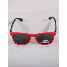 DukieKooky Kids Wayfarer Sunglasses with Polarised and UV Protected Lens DKSG506F-Red-picture-54