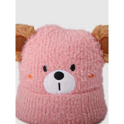 DukieKooky Unisex Kids Embroidered Woollen Beanie-picture-10