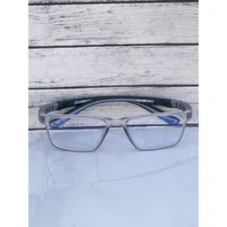 DukieKooky Unisex Kids Full Rim Rectangle Frames-picture-12