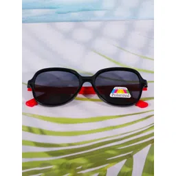 DukieKooky Unisex Kids Oval Sunglasses with Polarised and UV Protected Lens-picture-35