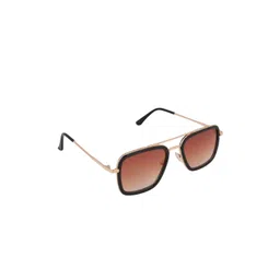 DukieKooky Unisex Kids Purple Lens & Black Square Sunglasses with-picture-12