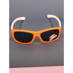 DukieKooky Unisex Kids Rectangle Sunglasses with Polarised and UV Protected Lens-picture-14