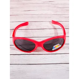 DukieKooky Unisex Kids Rectangle Sunglasses with Polarised and UV Protected Lens image 1