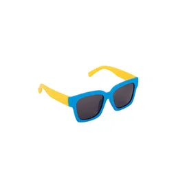 DukieKooky Unisex Kids Square Sunglasses with UV Protected Lens-picture-42