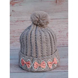 DukieKooky Unisex Kids Woollen Beanie-picture-39