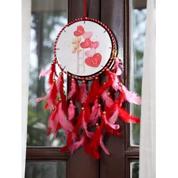 DULI White & Red Printed Hanging  Windchimes-picture-30