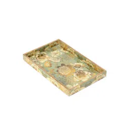 duli Set of 3 Rectangle Enamel Coated Multipurpose Serving Trays image 4